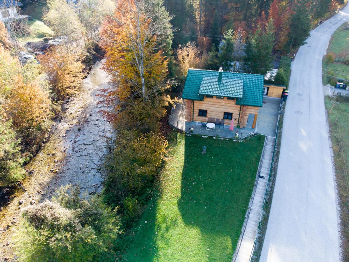 Ferienwohnungen Blockhaus - Zwergenhaeusl Grünau im Almtal Екстериор снимка