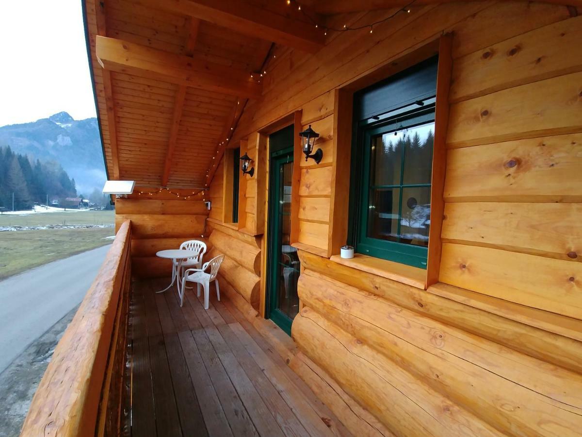 Ferienwohnungen Blockhaus - Zwergenhaeusl Grünau im Almtal Екстериор снимка